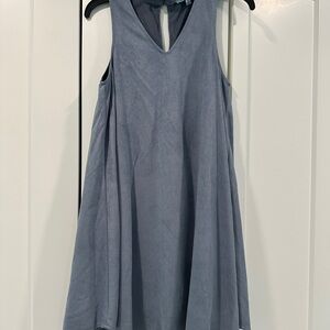 She + Sky Chic Blue Sleeveless Dress